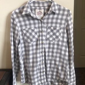 SO button down flannel shirt